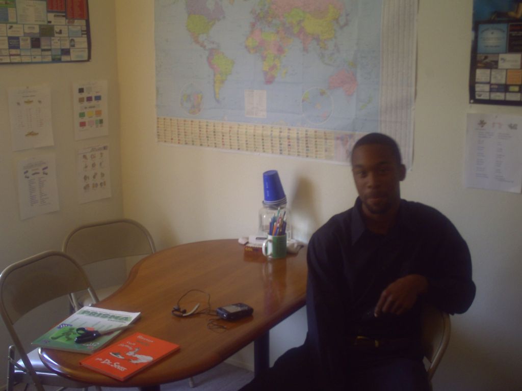 Private Student learning Spanish. 2011