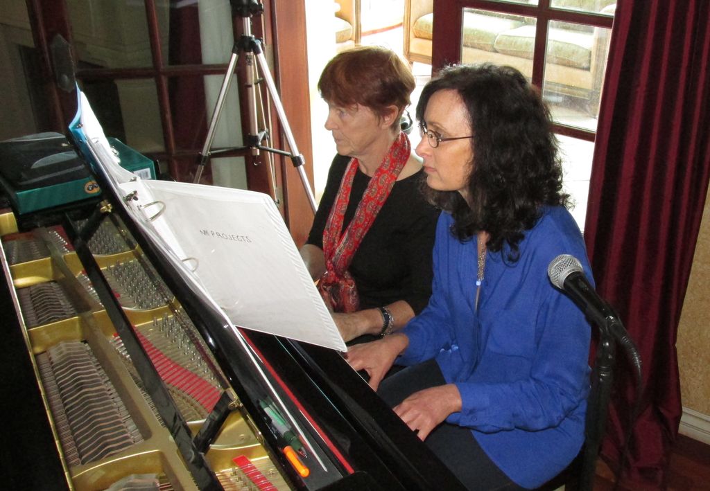 Here I am opening the 2014 recital with a duet wit
