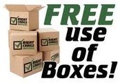 Free Use of Boxes! You may pickup the boxes, right