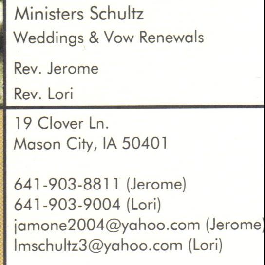 The Ministers Schultz
