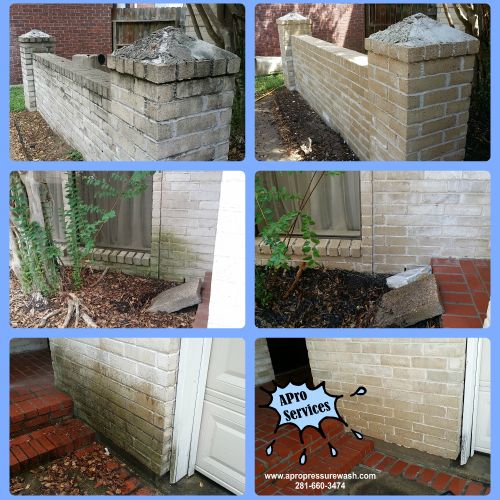 Before and After Pics of Bricks