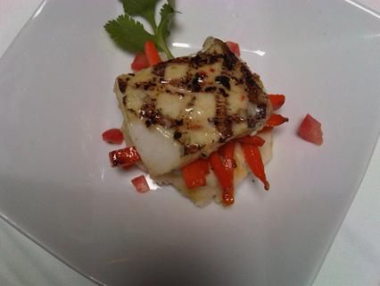 Fire Grilled Pacific Cod w/ Honey Seared Carrots &