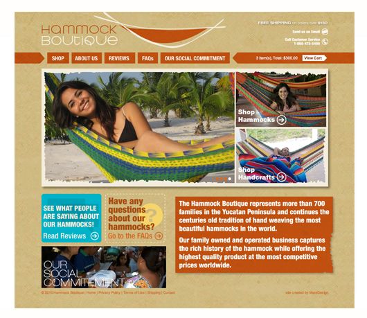 Hammock Boutique

To help the Hammock Boutique pre