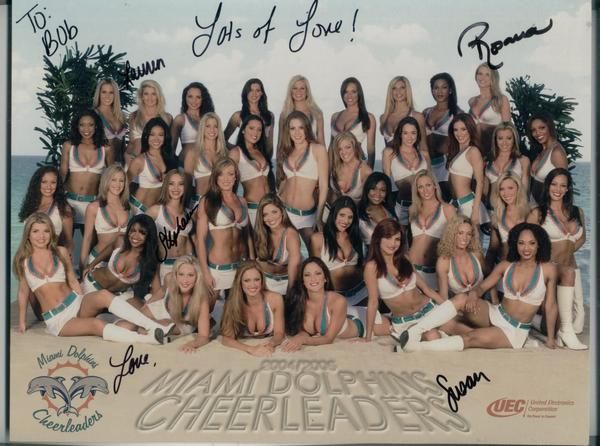 dolphin cheerleaders