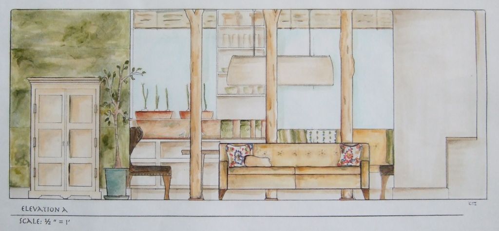 Not sure how your space will look when you're fini