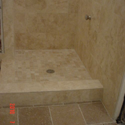 Complete Bathroom Renovation with Walk-in Shower