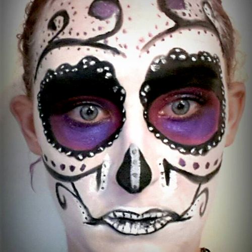 Dia De Los Muertos makeup