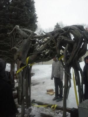 This is a 300,000 dollar sculpture for the owners 