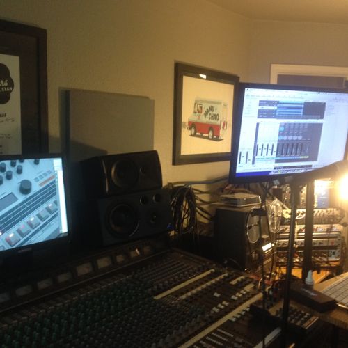 Control Room in The Big Studio