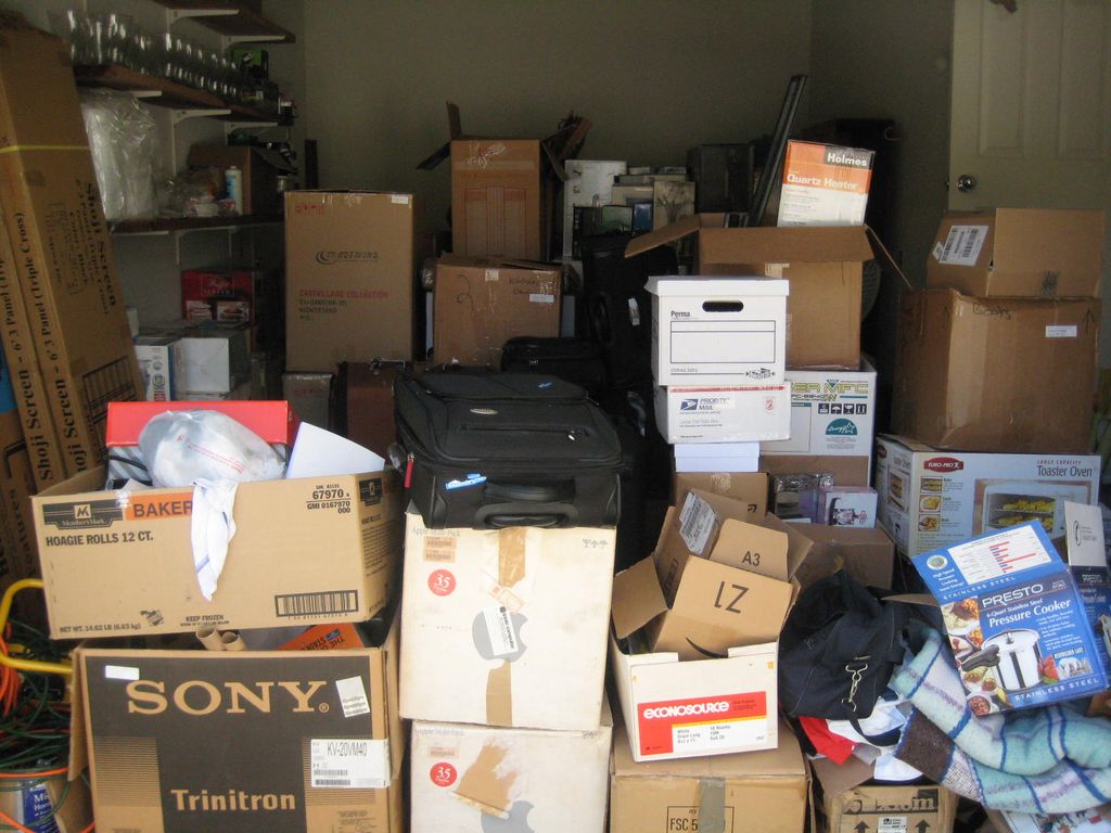 Before: One car garage.