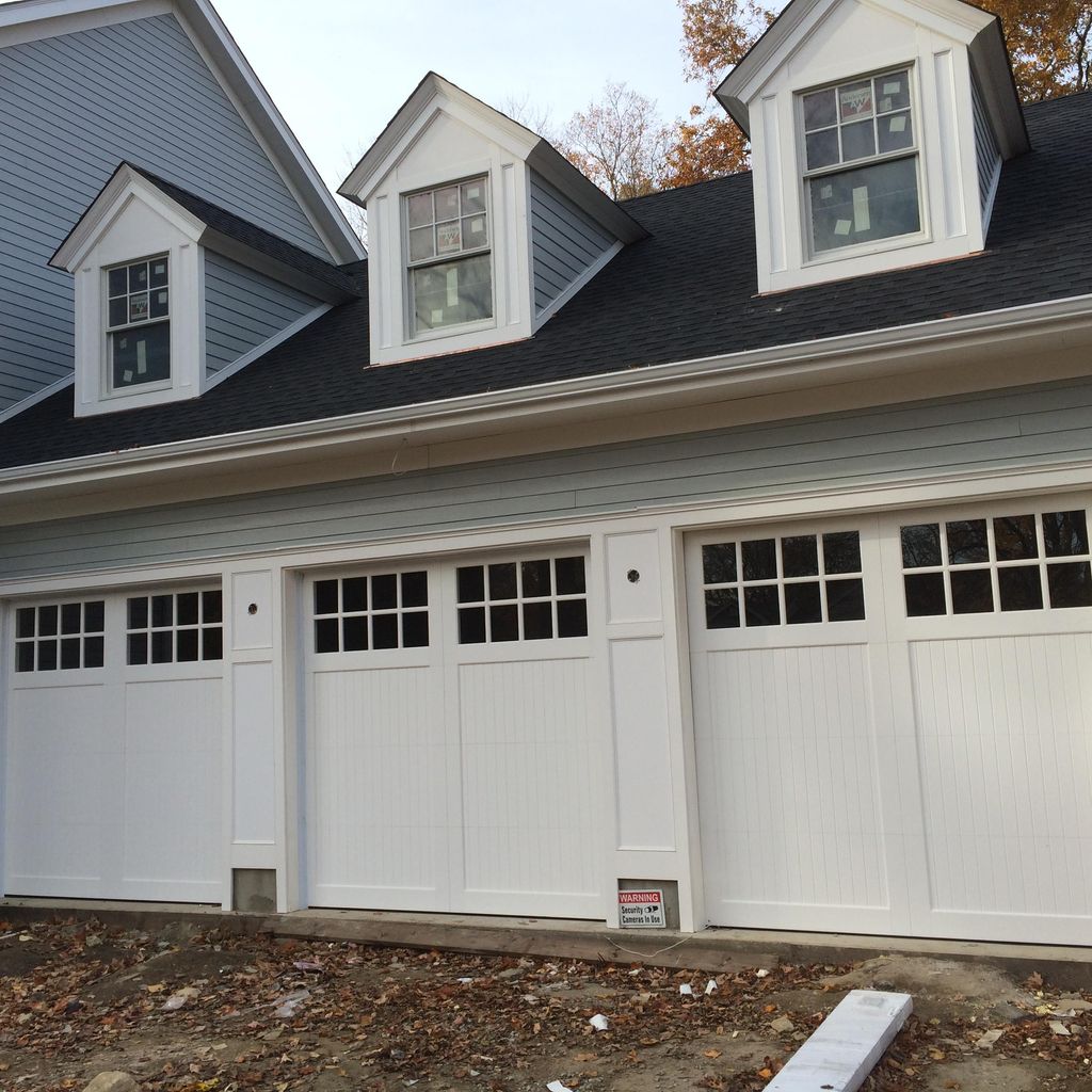 Azek Custom doors with azak frame and backing , Gr