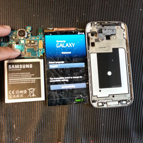 Samsung Galaxy Glass Only Replacement - Testing LC