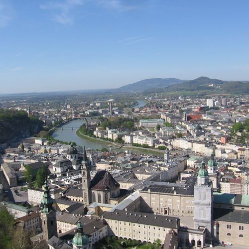 Want to visit beautiful places like Salzburg?   Ge