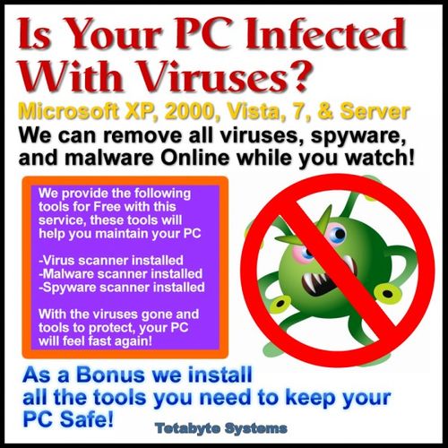 Virus, Malware, and Spyware Complete Online Remova