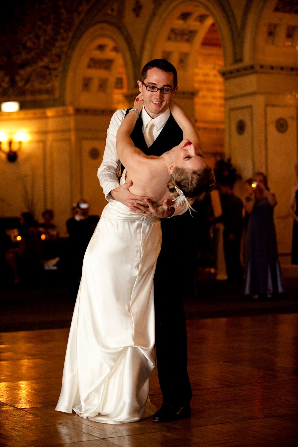 The Dip from Jamie and Kurt's Wedding Dance