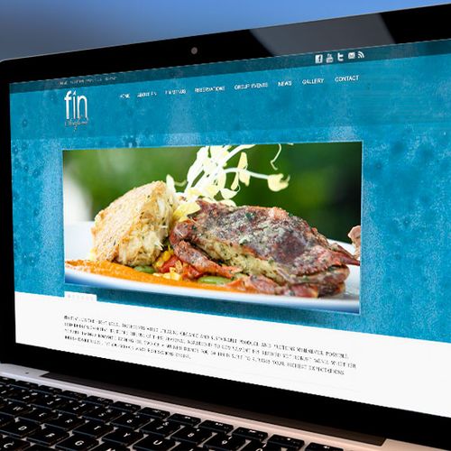 FIN Seafood Website