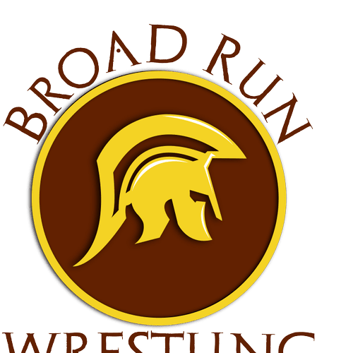 Local high school's Wrestling Logo using Illustrat