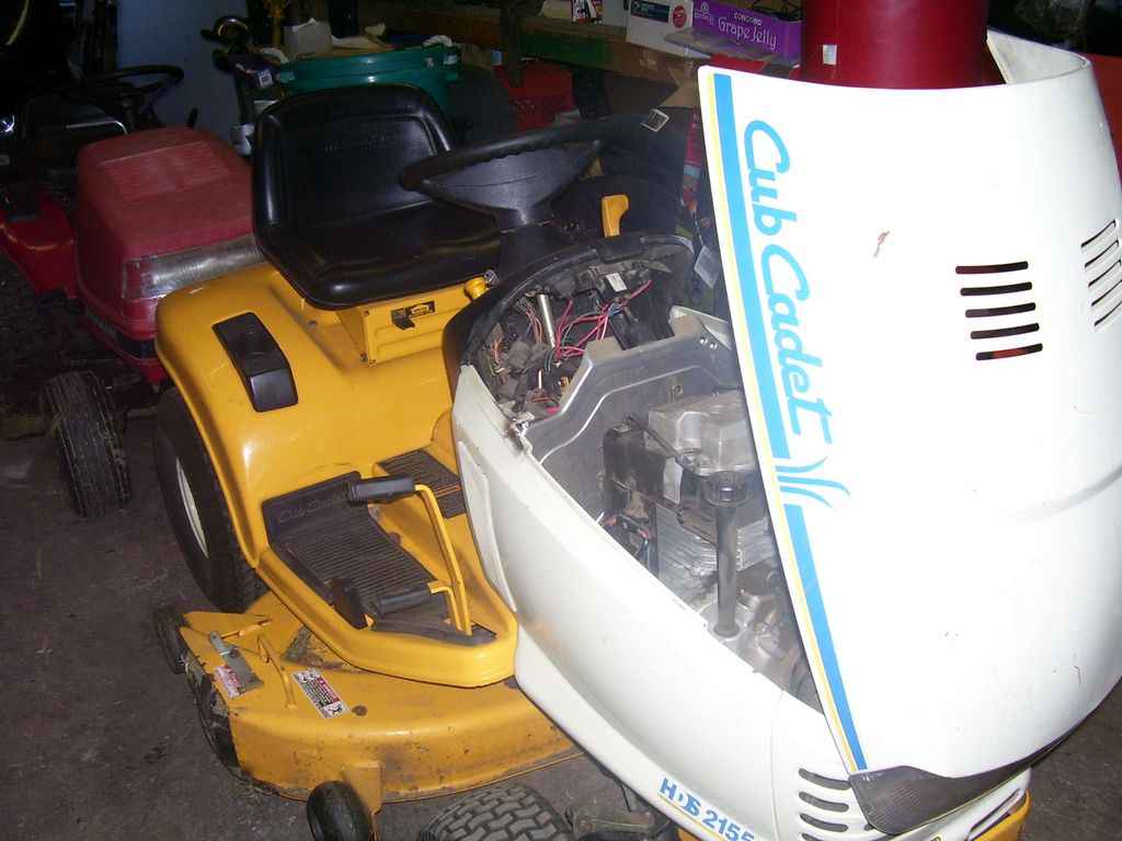 Cub Cadet 2155 in for service