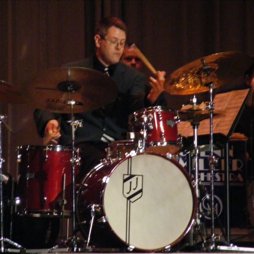 Jeff Johnson on tour with the Glenn Miller Orchest