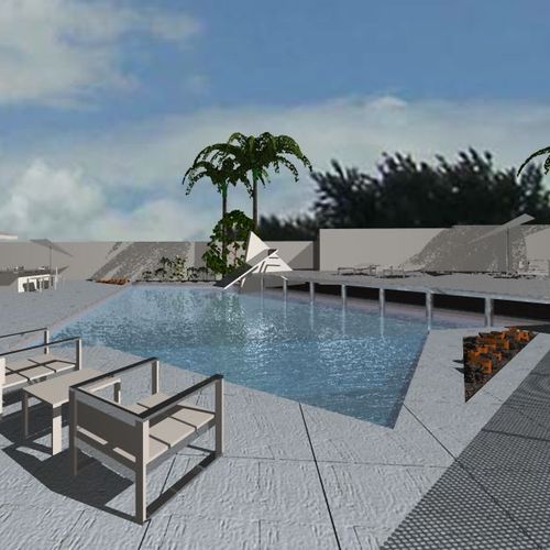 Redesign of Existing Pool and Spa