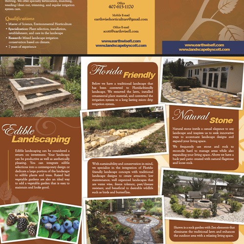 Please review our brochure.  We specialize in resi