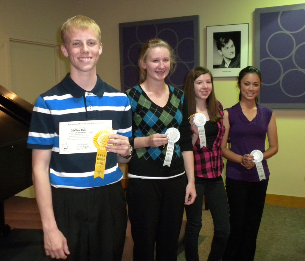 Matthew, Emily, Megan, and Jackie receive their MM