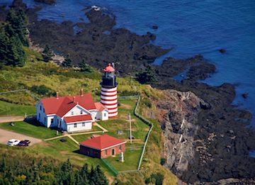 West Quoddy Head Light.  Maine.