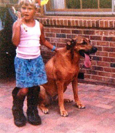 My sister, my best friend.

Me at 6 years and KC a