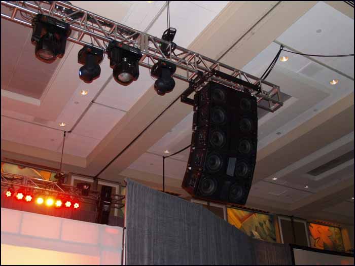 JBL Line Array system
