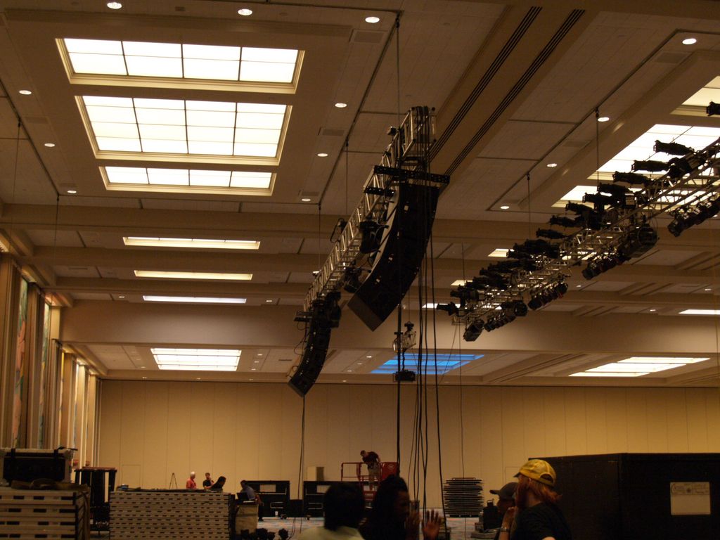 JBL Line Array system