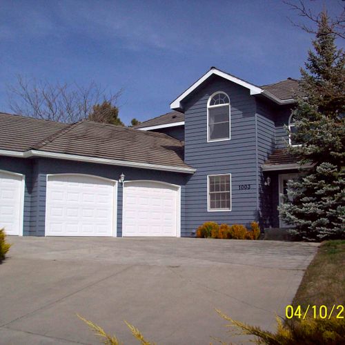 Exterior Repaint in Chenney WA.
