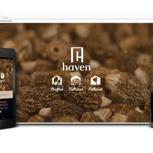 Haven Wine Bar Responsive Website Design