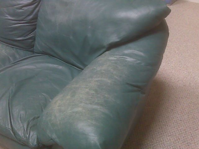 Faded Couch-before picture
