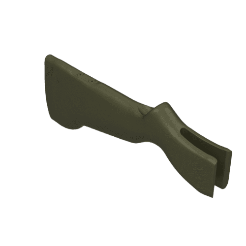 Rifle Stock 3D Scanned, Re-designed and Rendered f