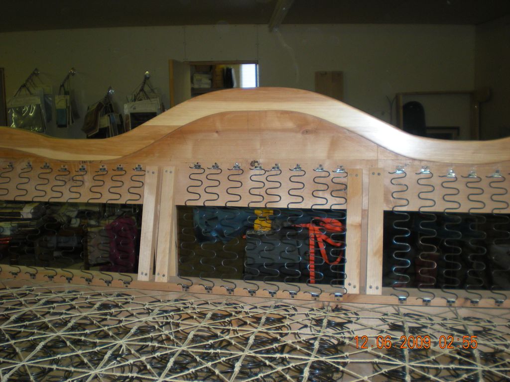 Custom sofa/Springing process