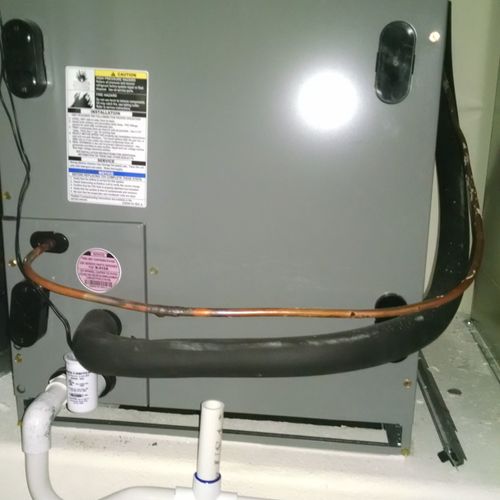 Air Handler /furnace install