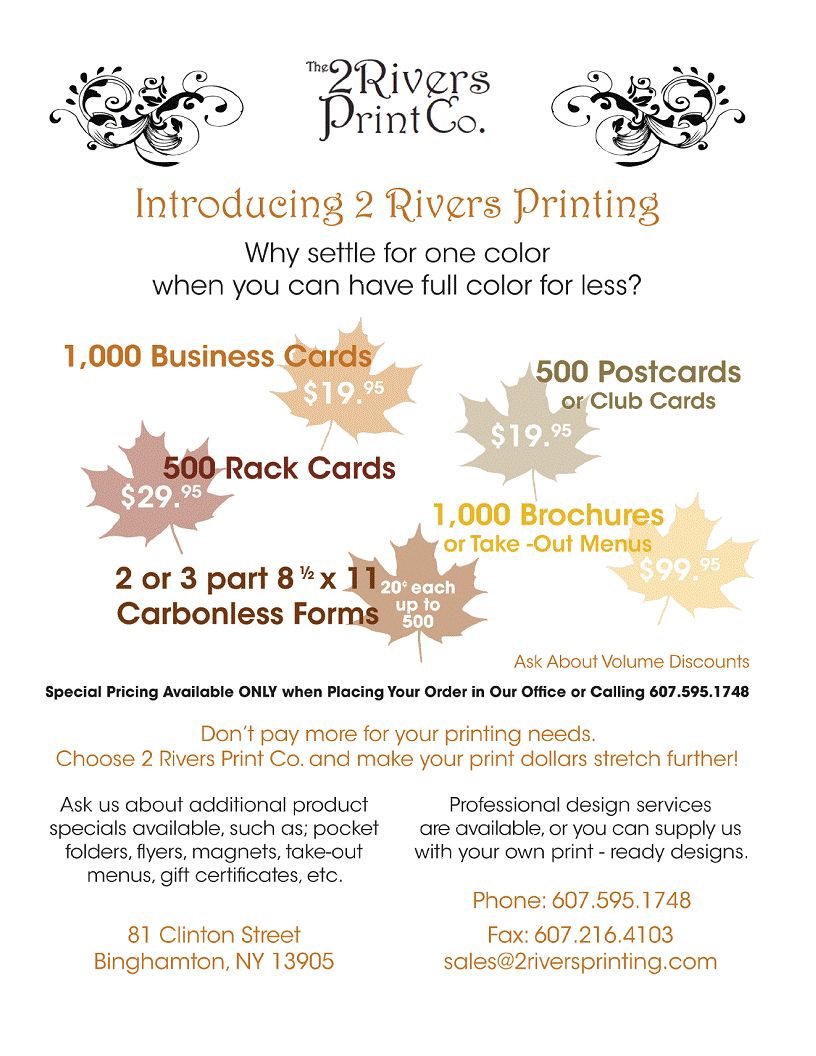 The 2 Rivers Print Co.