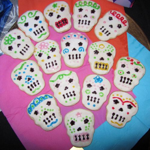 Dia De Los Muertos Cookies