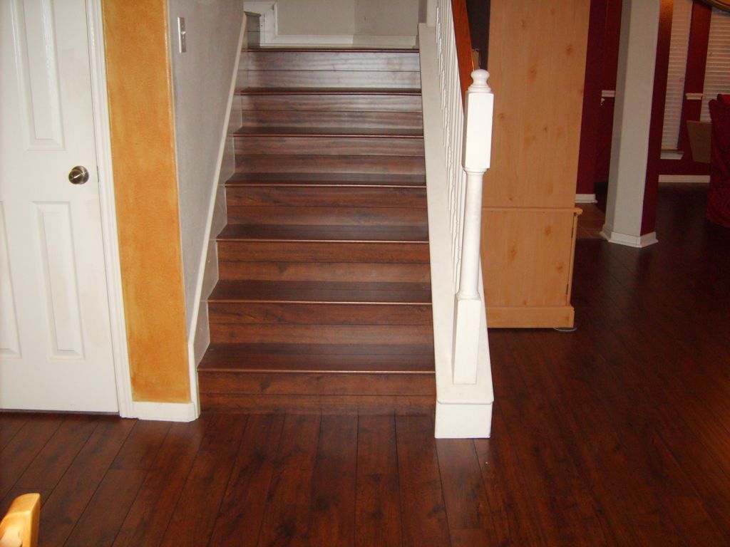 Laminate install in Conroe, Tx.