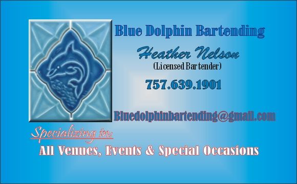 Blue Dolphin Bartending
