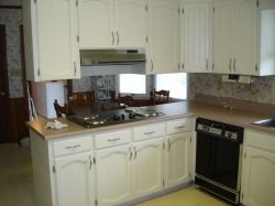 cabinets after a refresh and updating