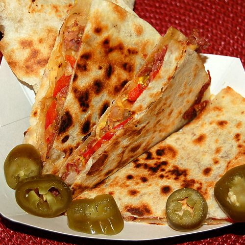 Pastrami Grilled Cheese Quesadilla