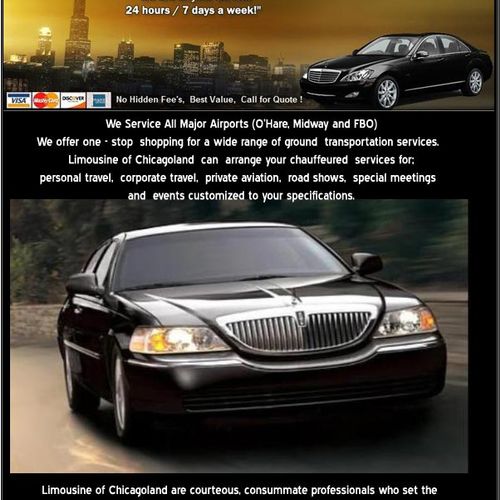 Limo Chicago and Chicago Airport Limo Service