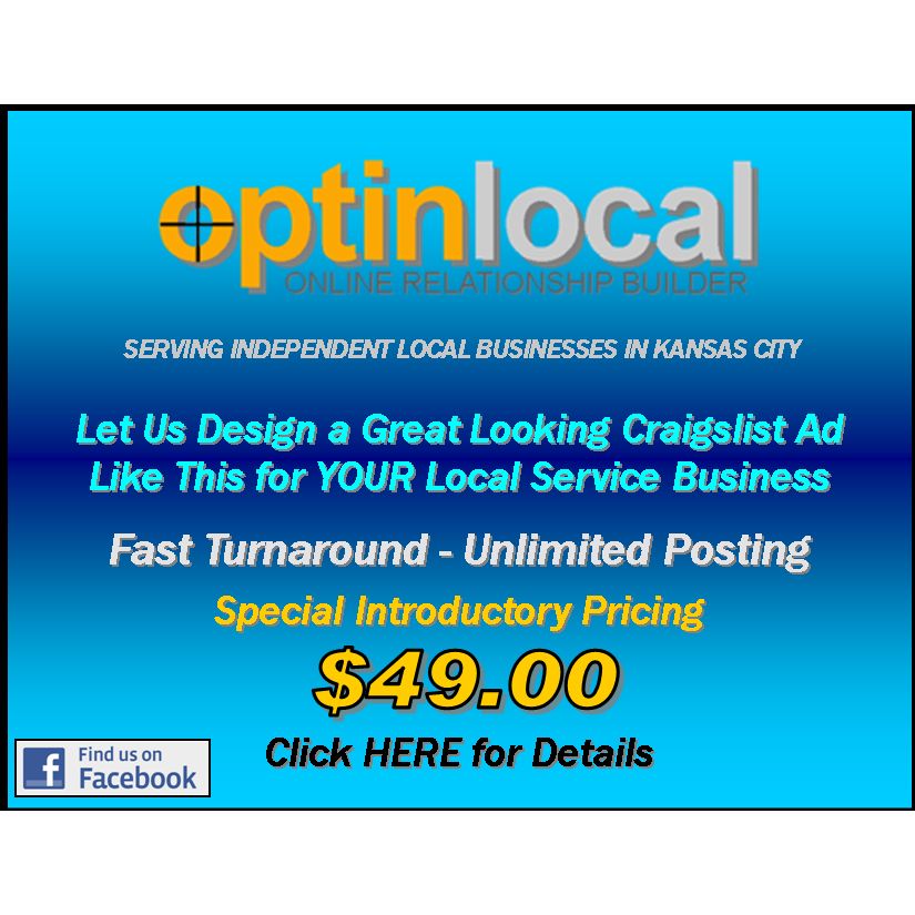 Custom Craigslist ad design with keywords