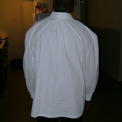 Customer: Bill Ballard
Custom Made Dress Shirt
Bac