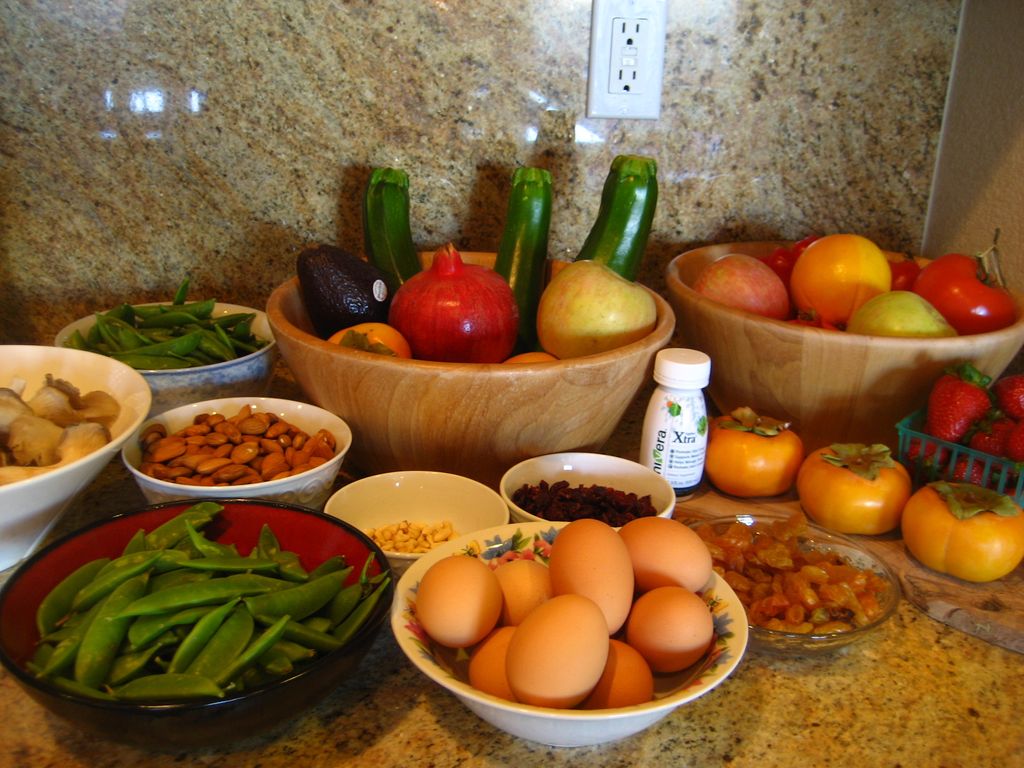 My Kitchen counter. Good health starts with good n