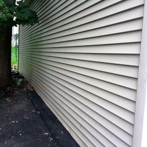 Siding - after