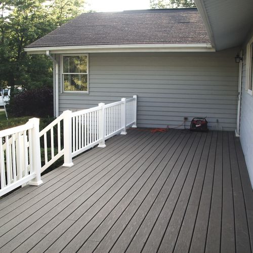 new mantience free decking