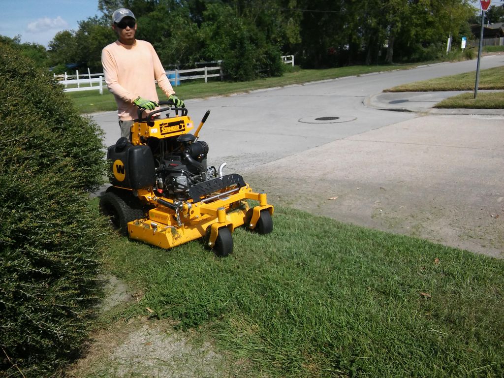 One of our machines hard at work