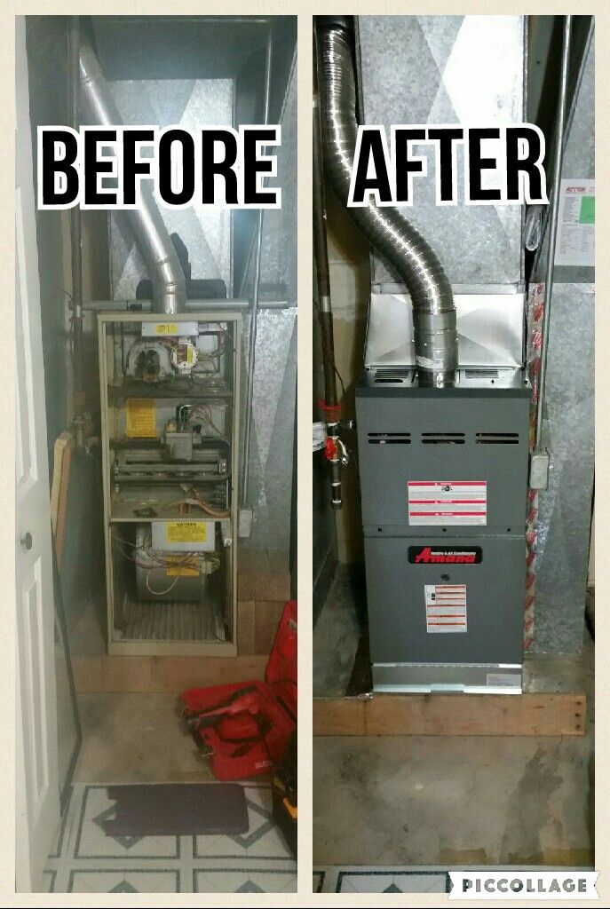 80% furnace change out, after another company bid.